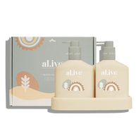 al.ive body Baby Hair & Body Duo Gentle Pear in tray