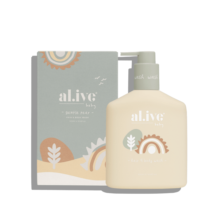 Al.ive Baby Hair + Body Wash - Gentle Pear