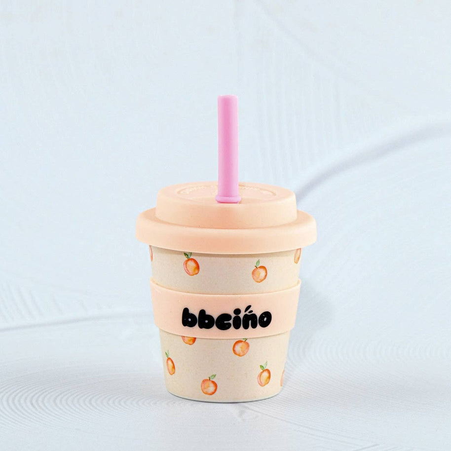 BBcino babycino cup with spill-resistant silicone lid