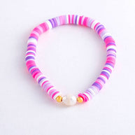 Greenwood Designs Pearl Pop Heishi Bead Bracelet Tilly Multi