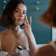 Soothing tallow face balm for sensitive and irritated skin