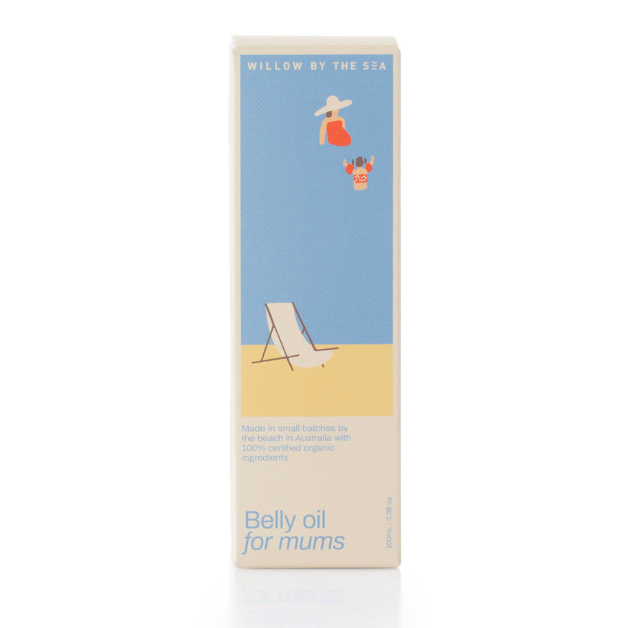 Willow By The Sea Belly Oil 100ml organic pregnancy skincare