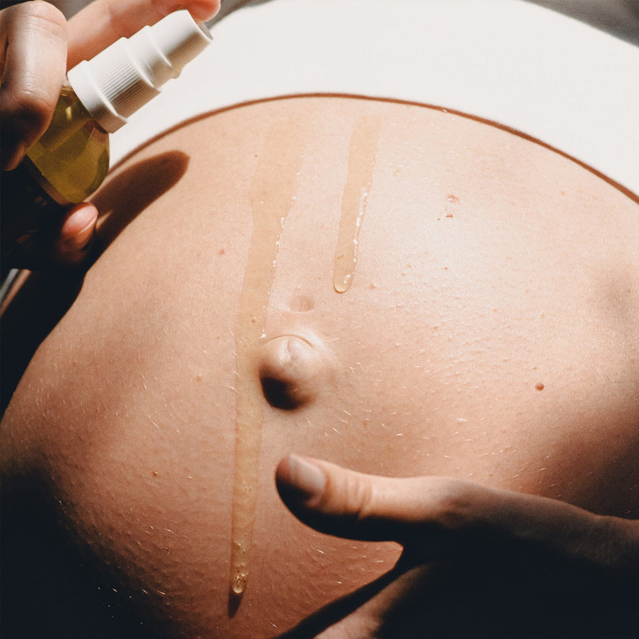 Willow By The Sea organic belly oil for stretch marks and hydration