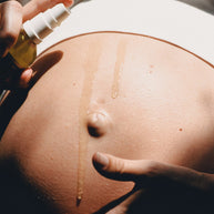 Willow By The Sea organic belly oil for stretch marks and hydration