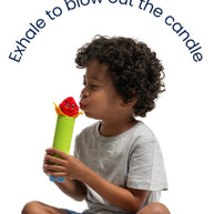 Flower and candle mindfulness toy for children