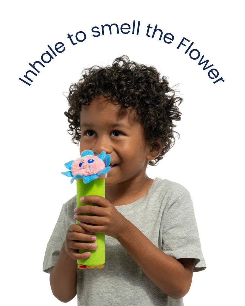 Bloomie emotional regulation tool teaching kids calm breathing