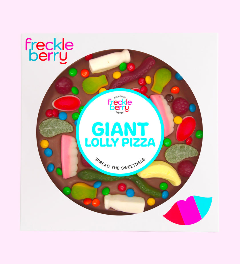Freckleberry Giant Lolly Pizza in 21cm gift box