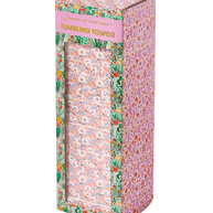 Floral Tumbling Tower stacking game by Journey Of Something
