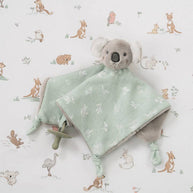 Living Textiles Security Blanket – Australiana Koala baby comforter
