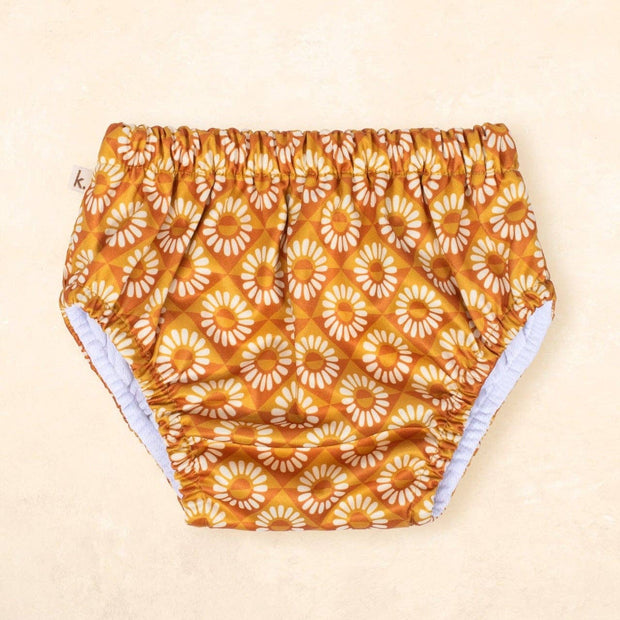 Kiin Baby Reusable Swim Nappy in Daisy Daze print