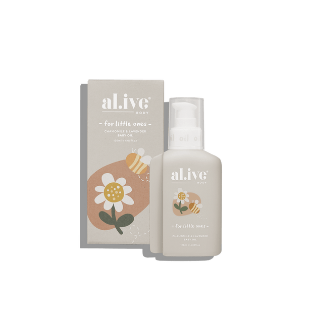 Al.ive Baby Massage Oil - Chamomile & Lavender