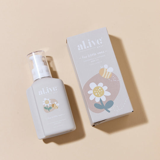 Al.ive Baby Massage Oil - Chamomile & Lavender