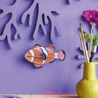 Studio Roof Clownfish 3D paper wall art