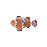 Build-your-own clownfish ocean themed paper art