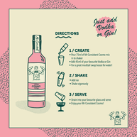 Cosmopolitan mixer with cranberry and citrus — vegan, gluten-free