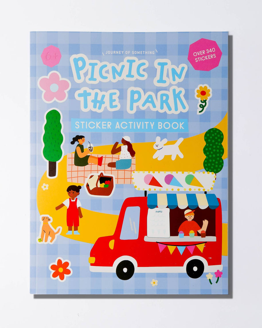 Kids Sticker Book Picnic cover