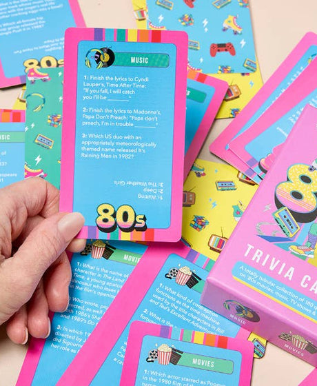 Journey of Something 80’s Trivia Cards box set