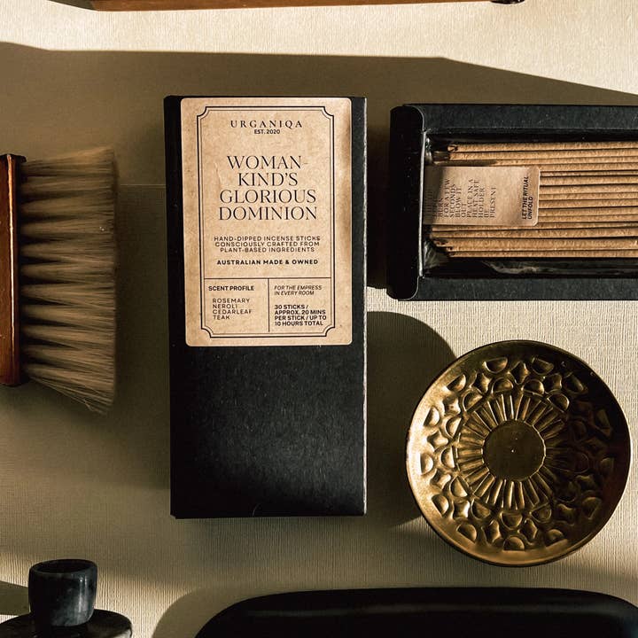 Urganiqa empowering handmade incense for mindful rituals