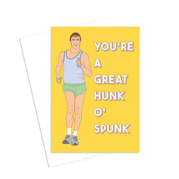 Funny Australian greeting card inspired by Kel from Kath and Kim