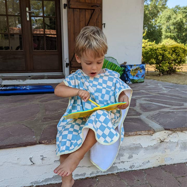 Harper baby beach poncho hooded towel by IZIMINI