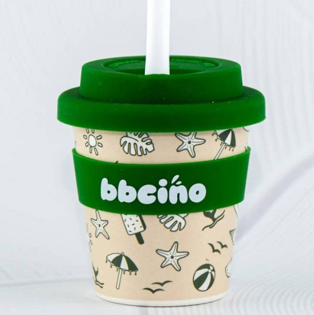 Beach Please bamboo babycino cup for kids by BBcino