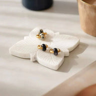 Waterproof 18k gold-plated hoop earrings by Greenwood Designs