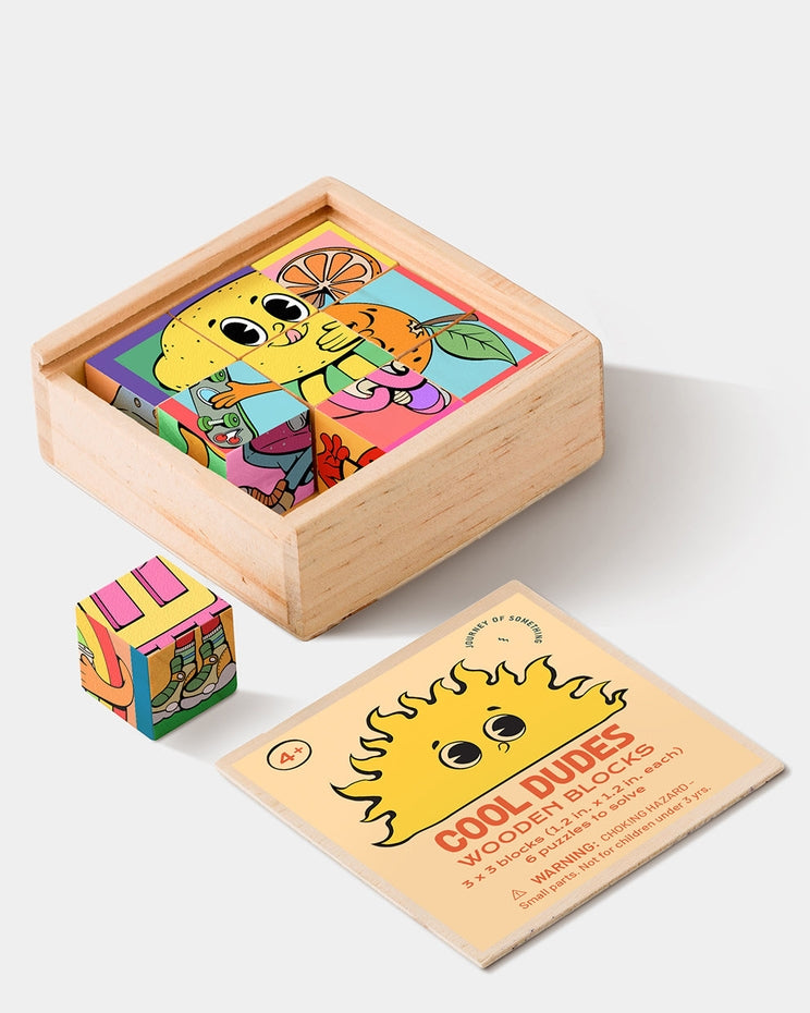 Journey of Something wooden toy blocks compact travel friendly kids puzzle ages 4 plus