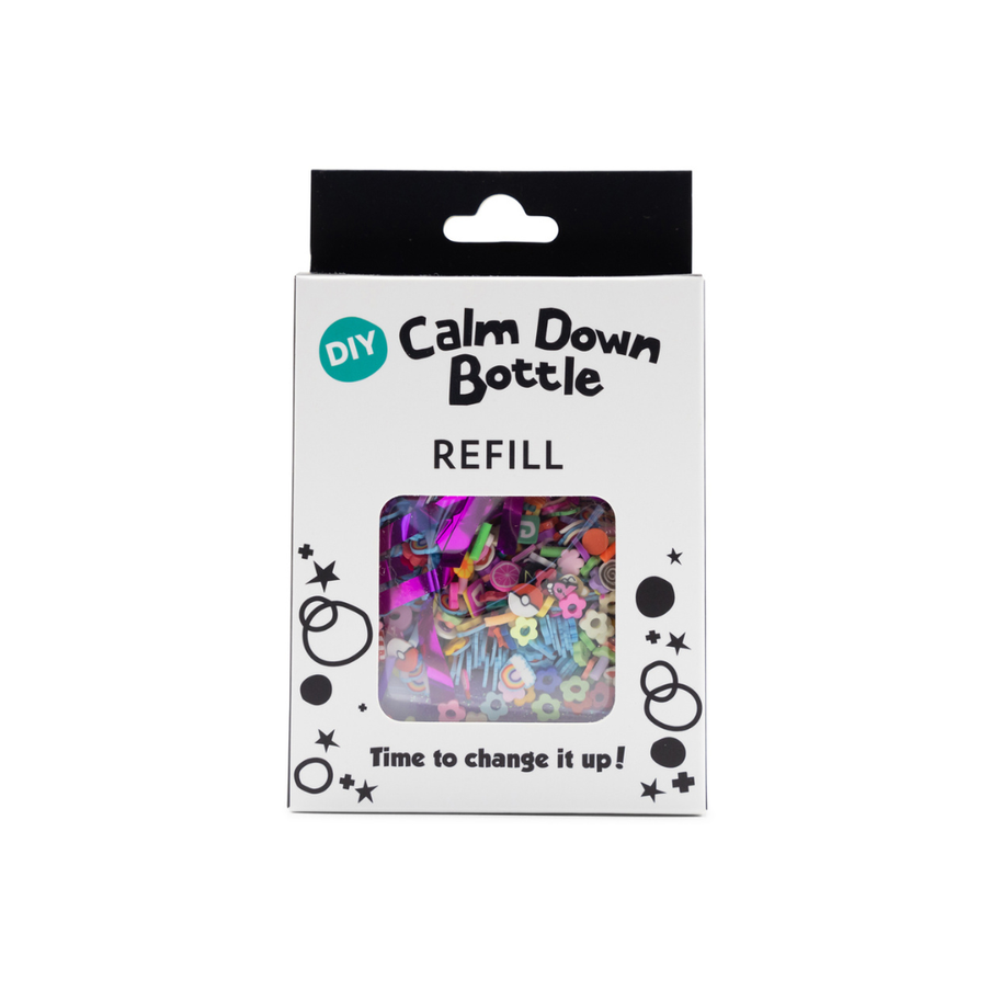 Jellystone Designs DIY Calm Down Bottle Refill pack Rainbow