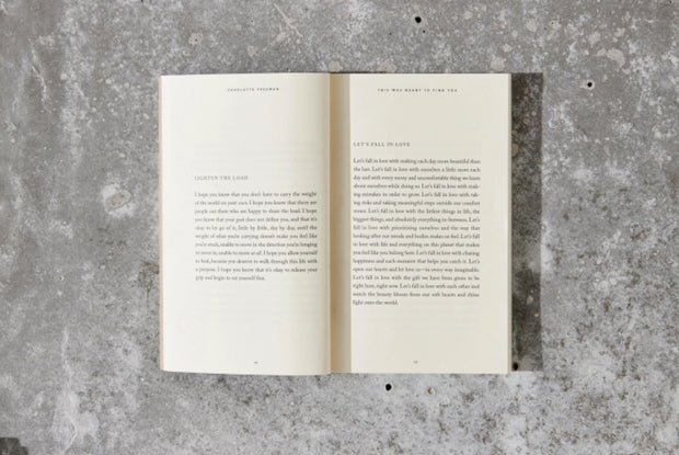 Poetry and prose book offering comfort and healing words