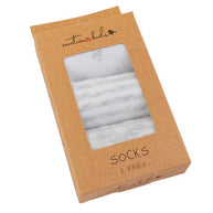 Emotion & Kids Stripes Spots Hearts Stars baby socks 3 pack