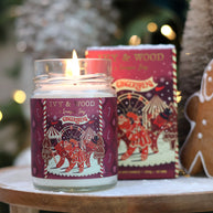 Christmas Candle - Gingerbread