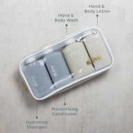 Al.ive Body Hair & Body Travel Pack (4 × 120 ml)