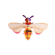 Build-your-own honey bee nature themed paper art