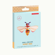 Recycled cardboard honey bee wall decor by Studio Roof