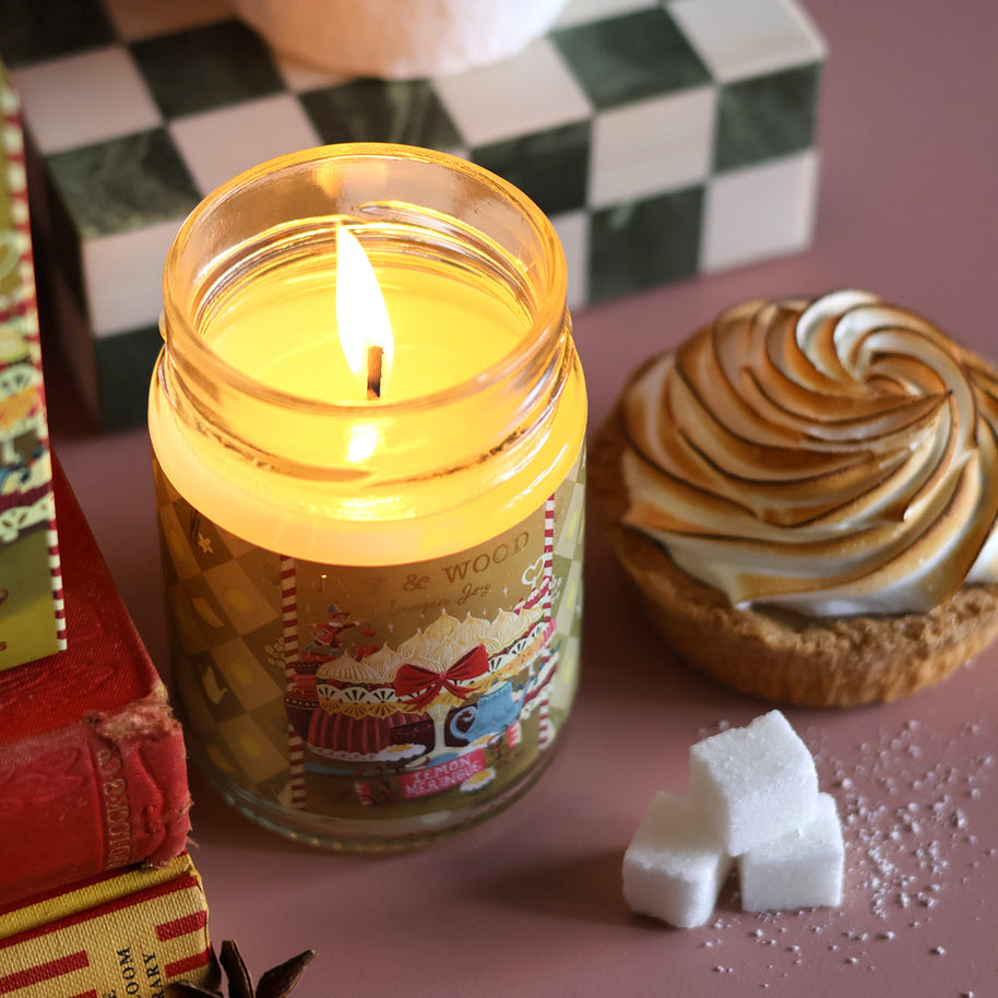 Christmas Candle - Lemon Meringue