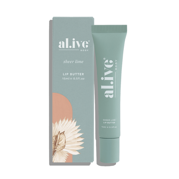 al.ive body Lip Butter Sheer Lime tube