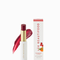 LÜK Beautifood Cranberry Citrus Natural Lipstick tube
