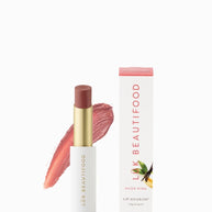 LÜK Beautifood Nude Pink Natural Lipstick tube
