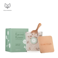 Aromatic bath salts with flannel flower & chamomile