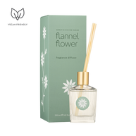 Flannel Flower Fragrance Diffuser 200ml bottle with reeds