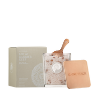 Great Barrier Reef Sea Salt Fragranced Bath Salts 500g jar with gold scoop