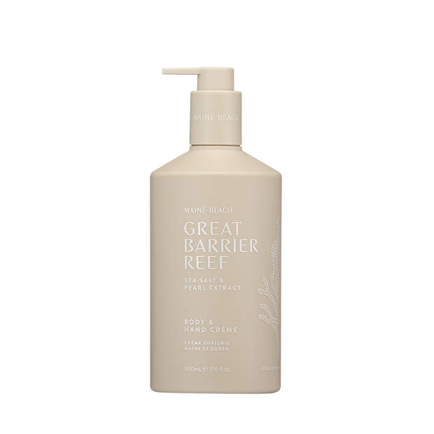 Great Barrier Reef Sea Salt Body & Hand Crème 500 ml Maine Beach
