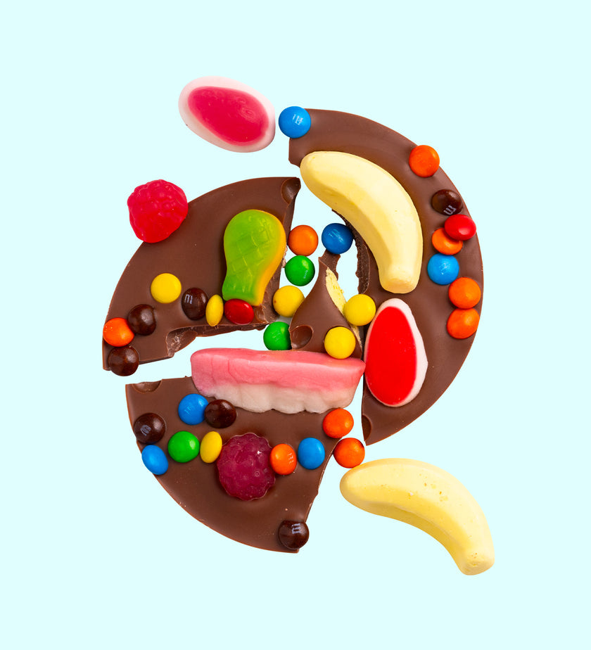 Milk Chocolate Mini Lolly Pizza