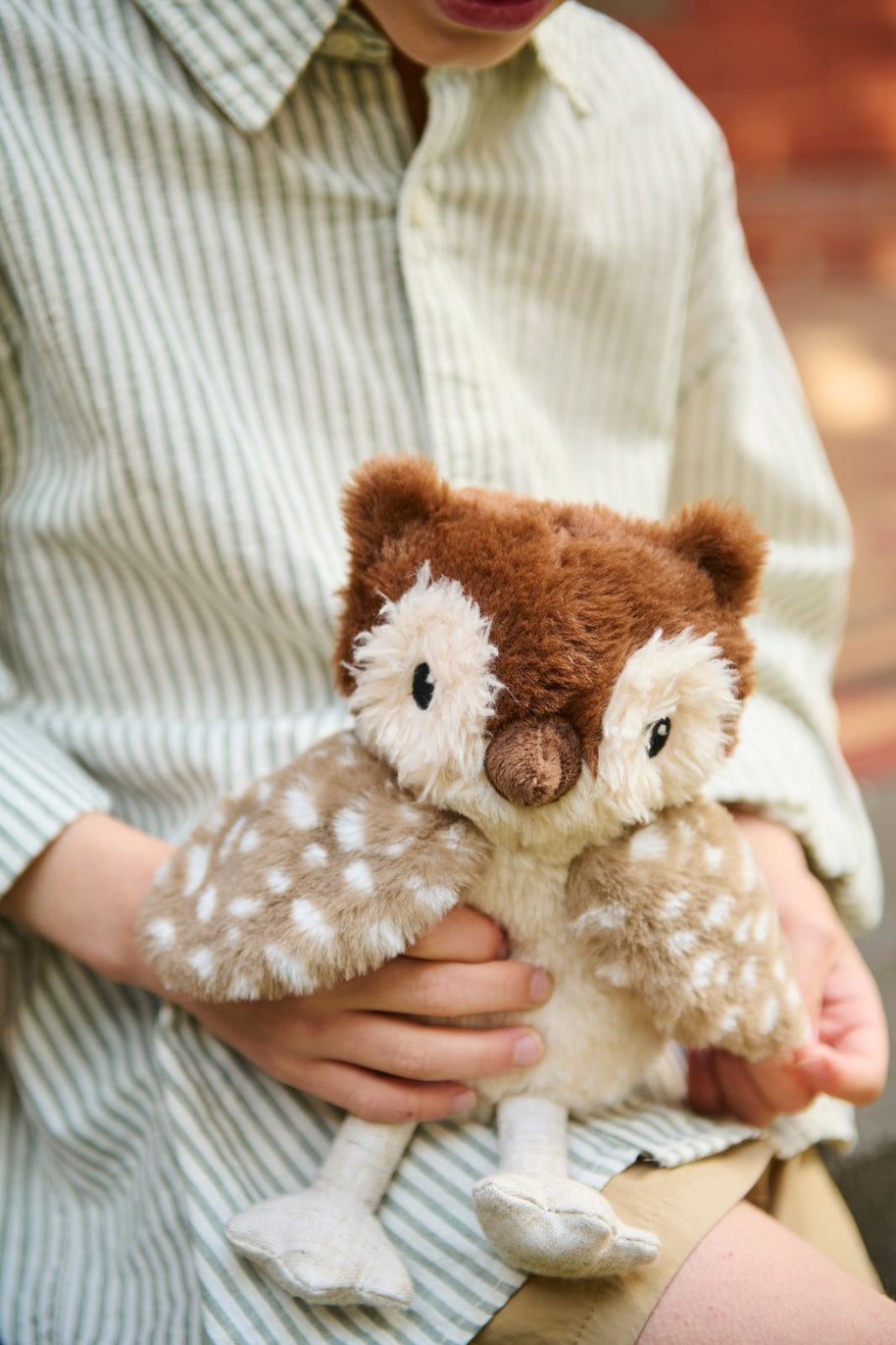 Oscar Owl plush toy for babies and children