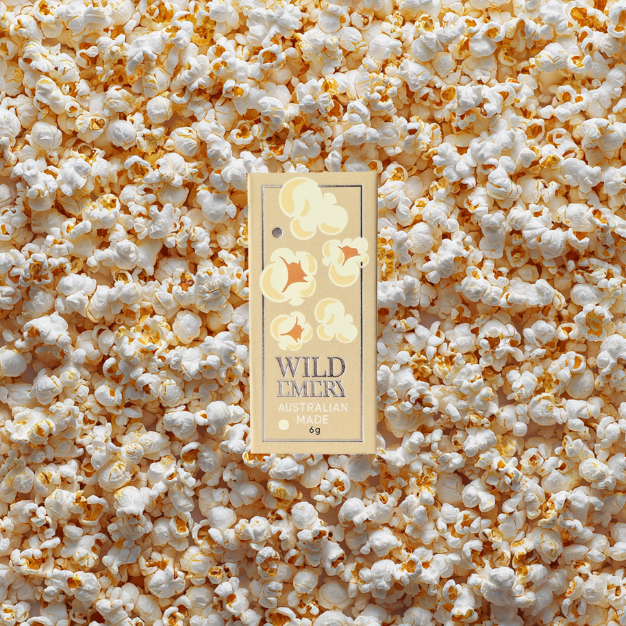 Wild Emery Popcorn Mini Lip Balm 6g cardboard tube