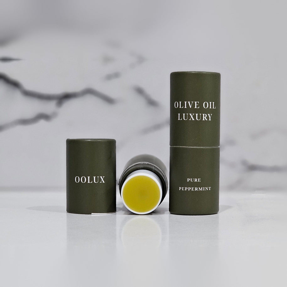 OOLUX Pure Peppermint olive oil lip conditioner twist 5g