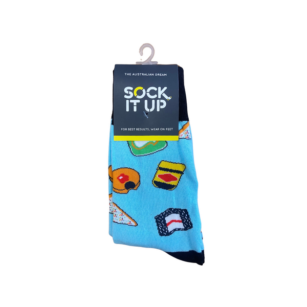 The Australian Dream colourful unisex crew socks