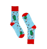 Sock It Up Connoisseur Of Leftovers unisex crew socks with ibis design