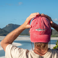 Pallion Point unisex shark hat with adjustable strap