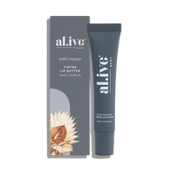 al.ive body Tinted Lip Butter Wild Orange 15 ml tube